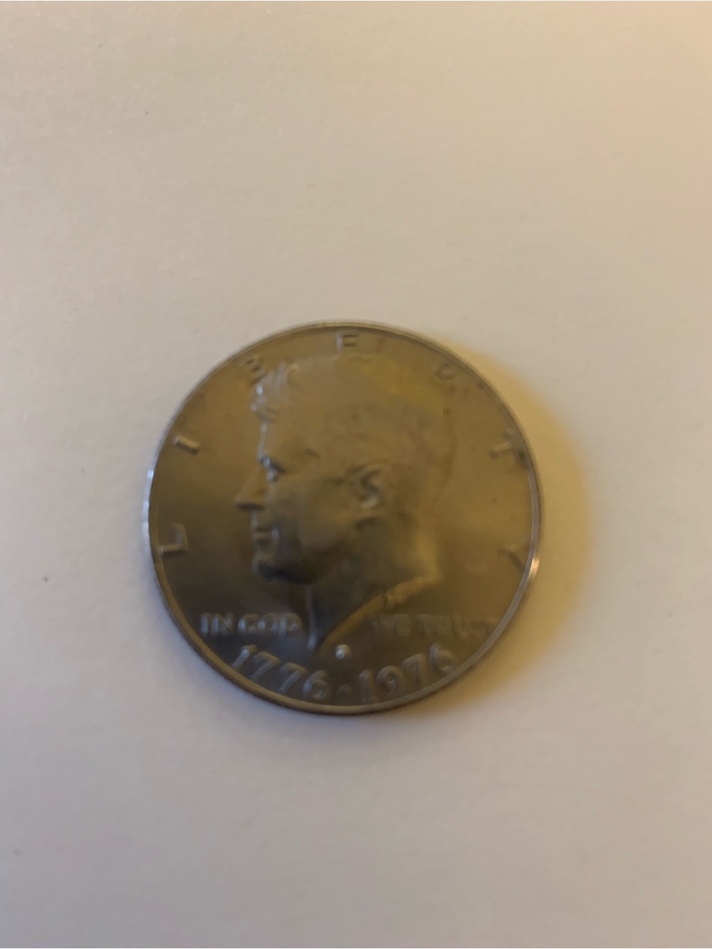 Commemorative Kennedy Half Dollar - Silver-Tone Men’s Collectible